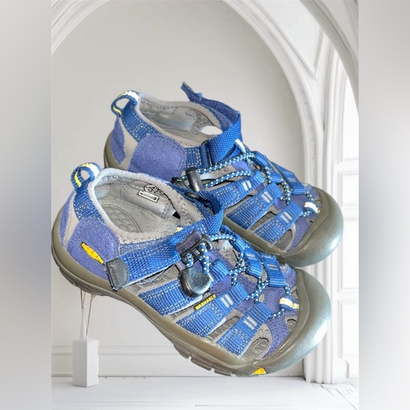 Keen Kids Blue and Gray Adventure Sandals - Picture 1 of 3